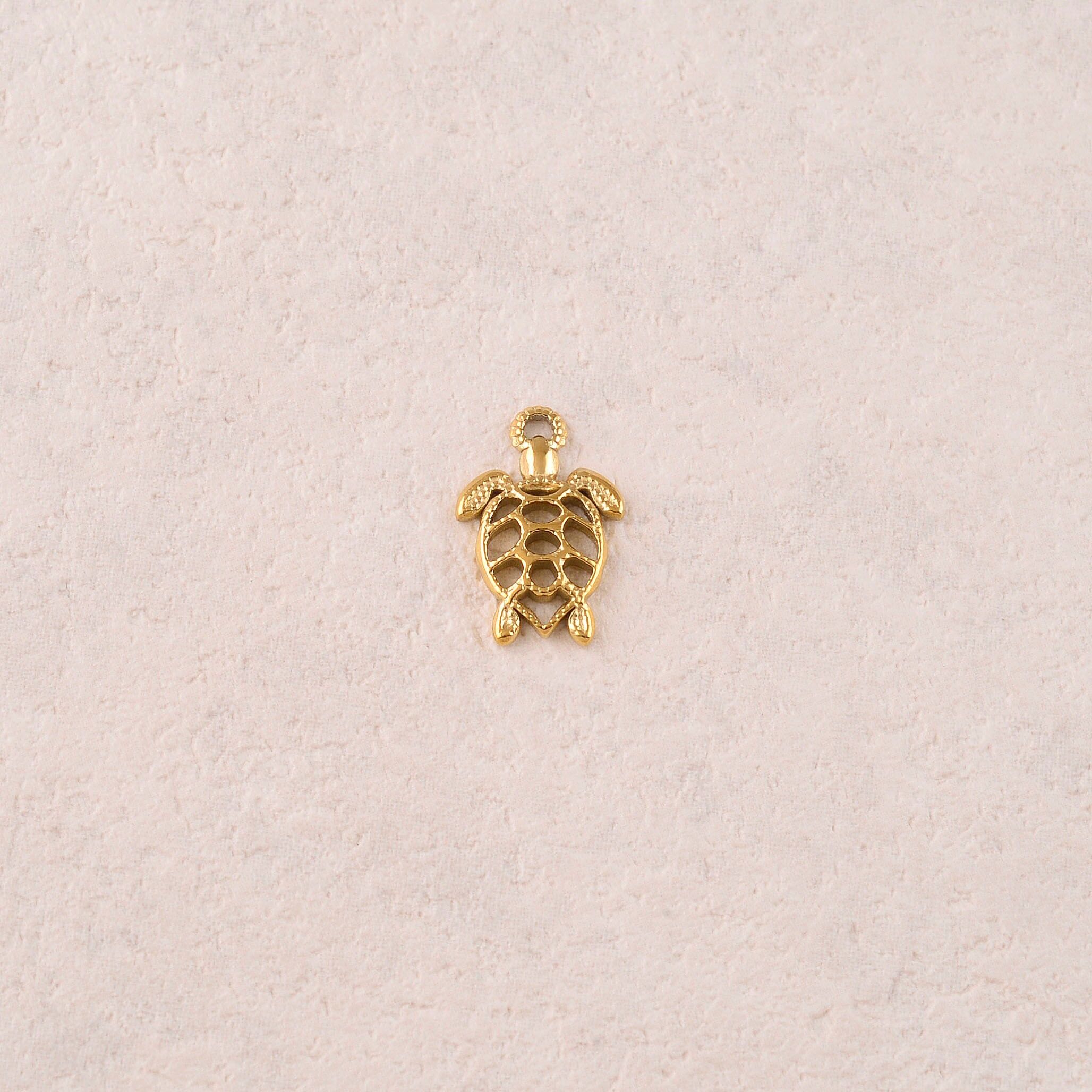 Ciondoli traforati a forma di tartaruga