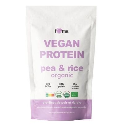 Organic Peas and Rice Protein Mix in Bulk