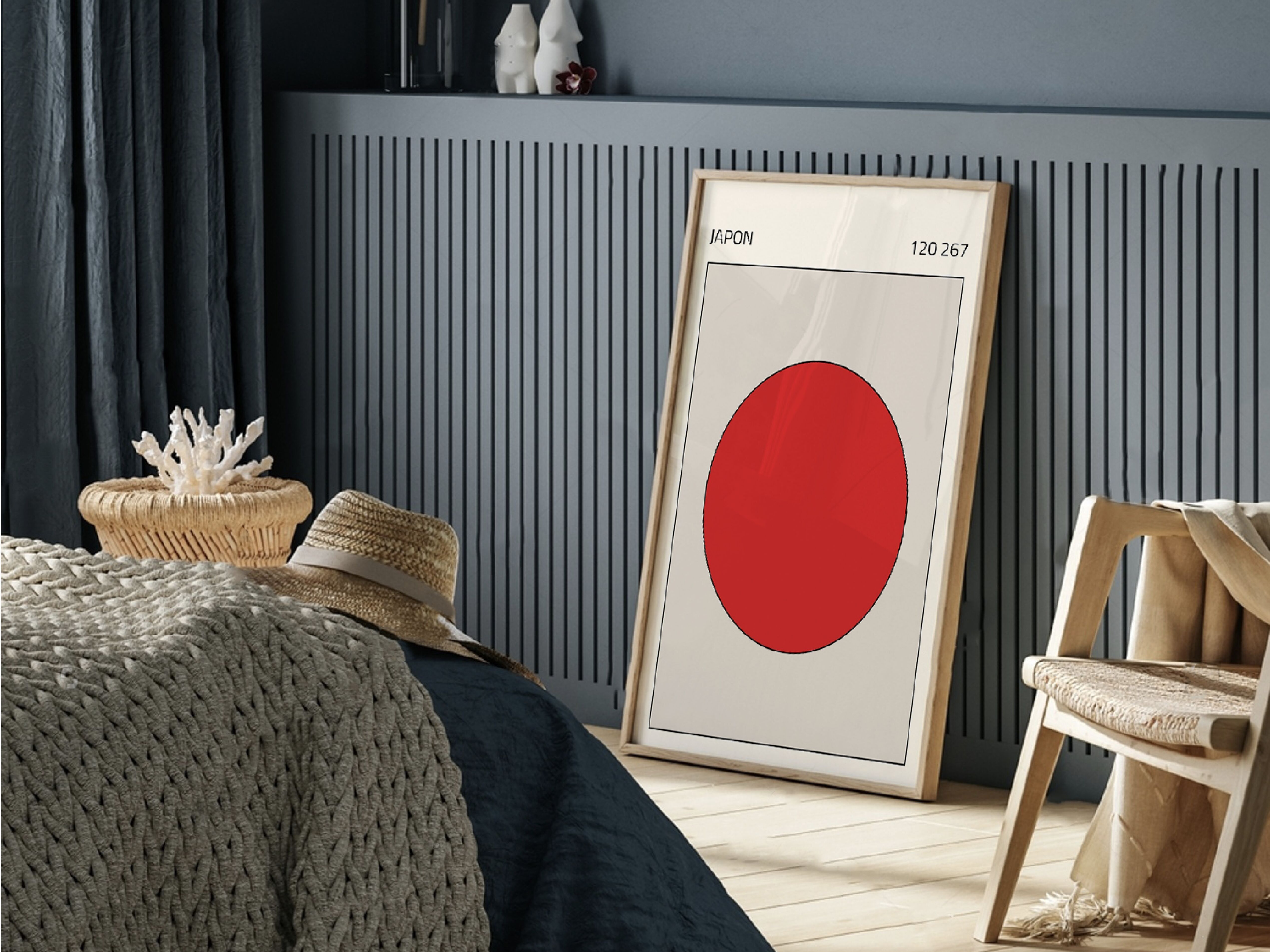 Manifesto del Giappone - decorazione d'interni