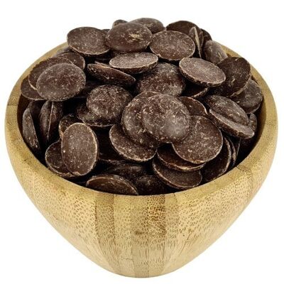 Organic Dark Chocolate in Bulk Pistoles - 1kg