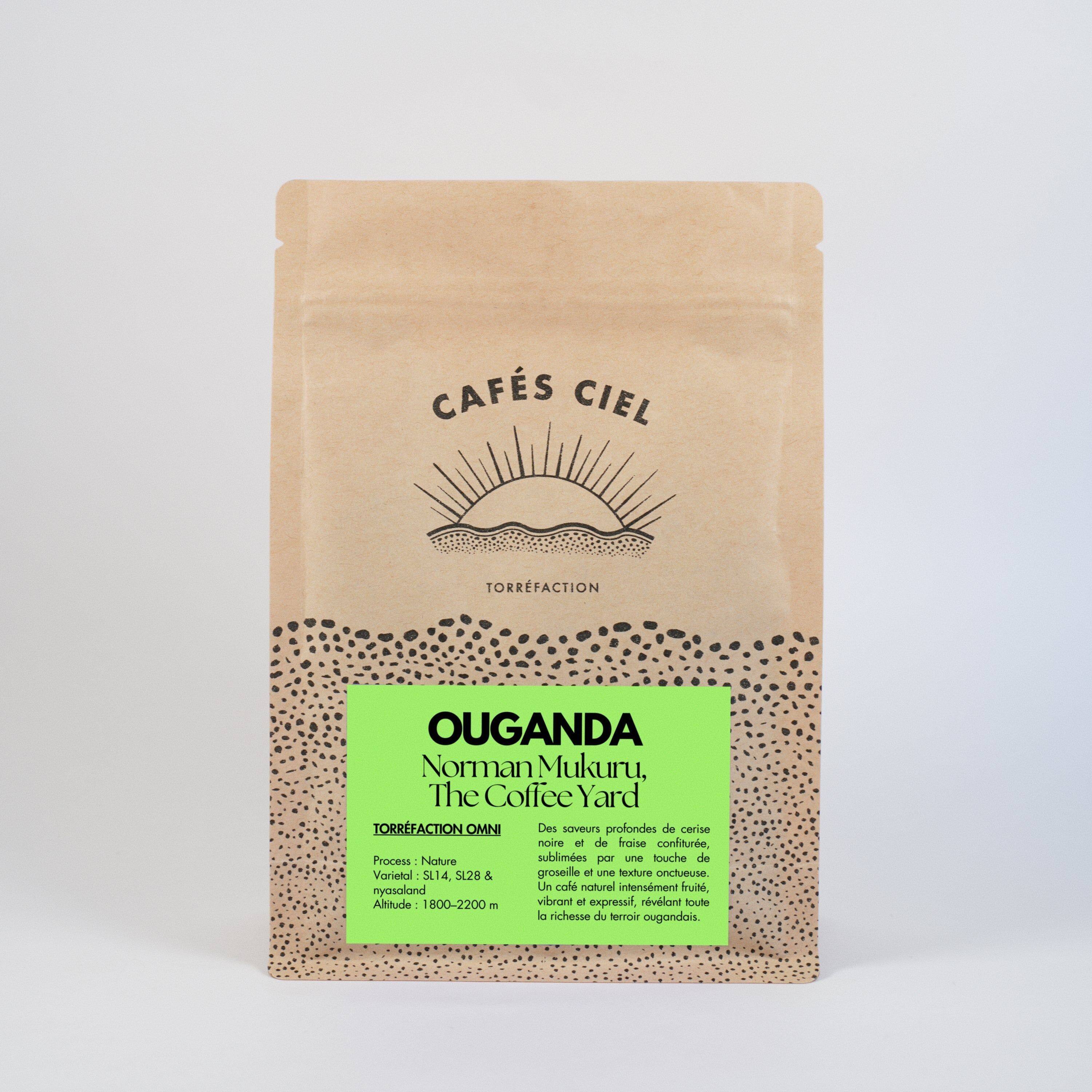 UGANDA Kaffeebohnen - Norman Mukuru, The Coffee Yard (250G/1KG)