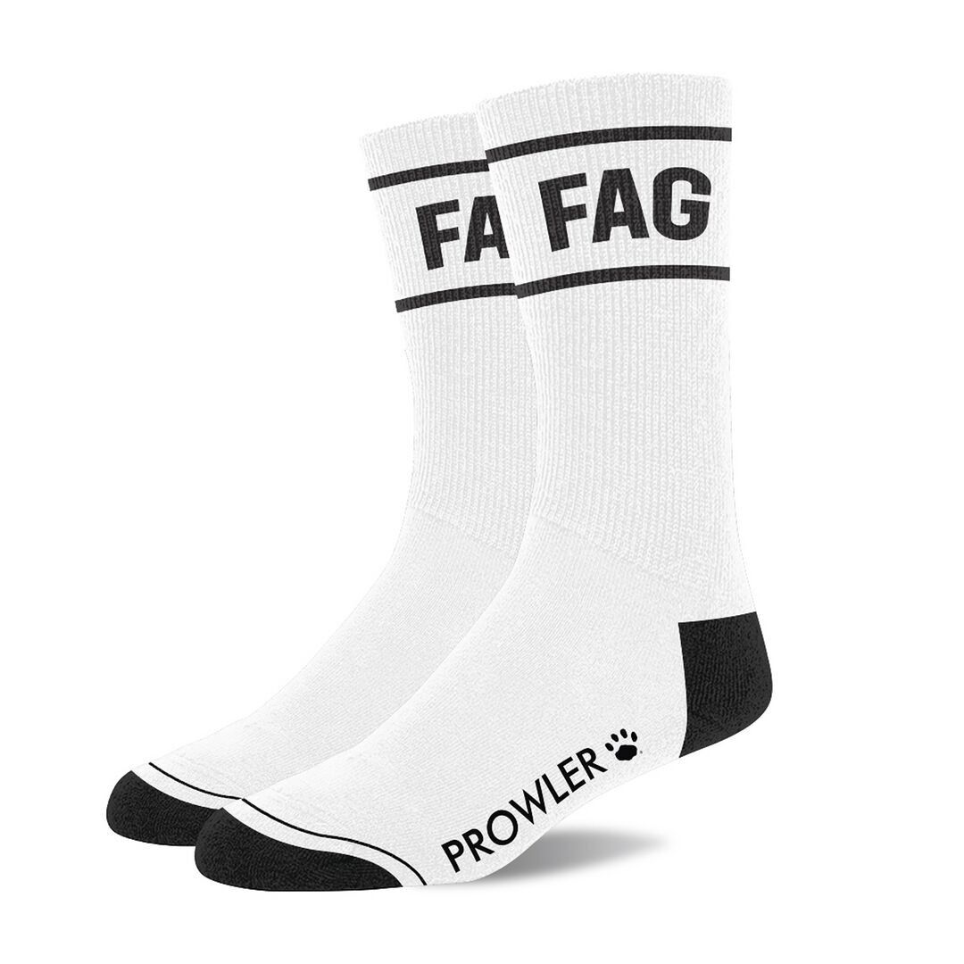 Prowler Red - Fag Socken - Weiß/Schwarz - Einheitsgröße