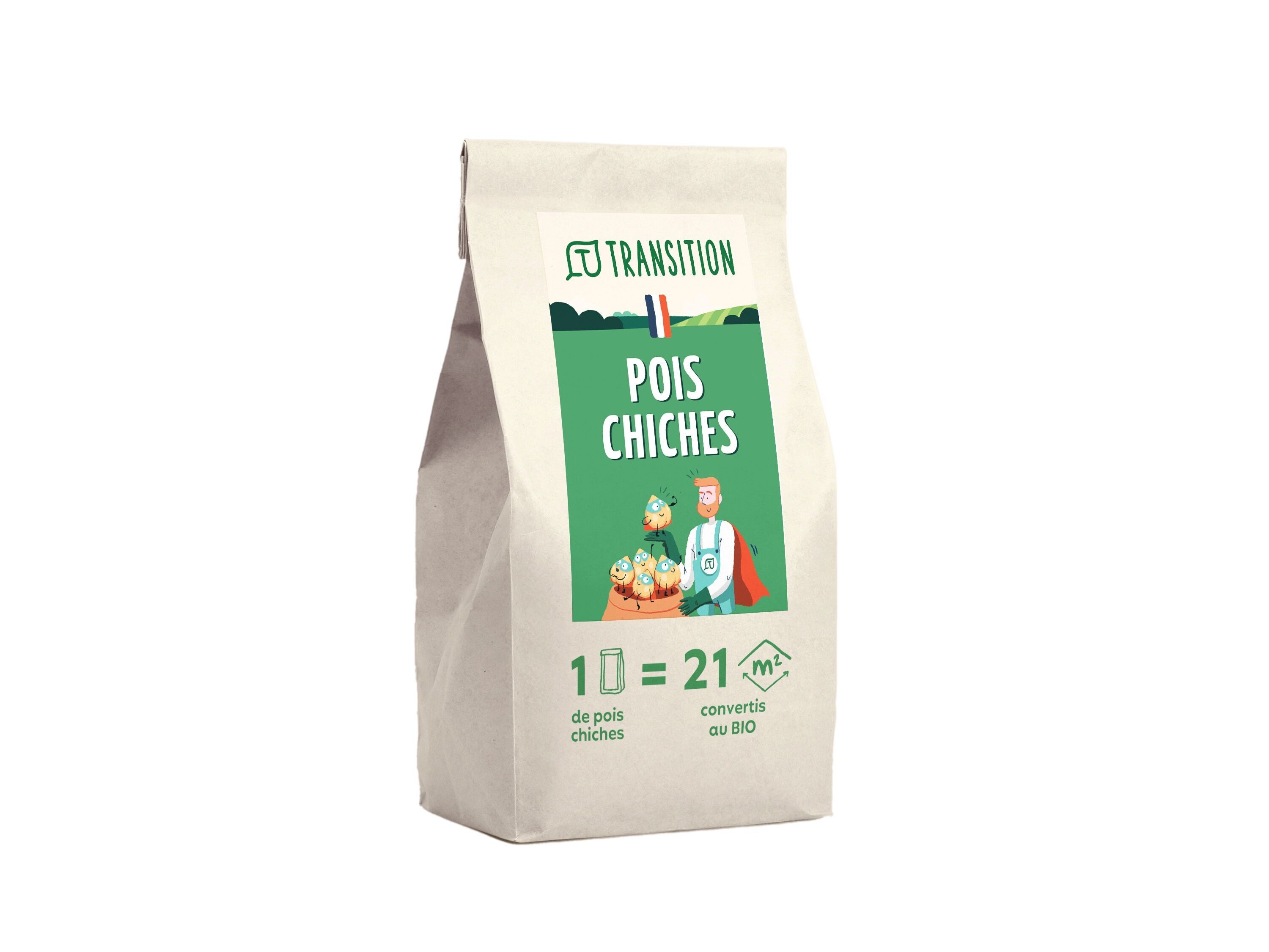 Garbanzos ecológicos en conversión - 2,5 kg