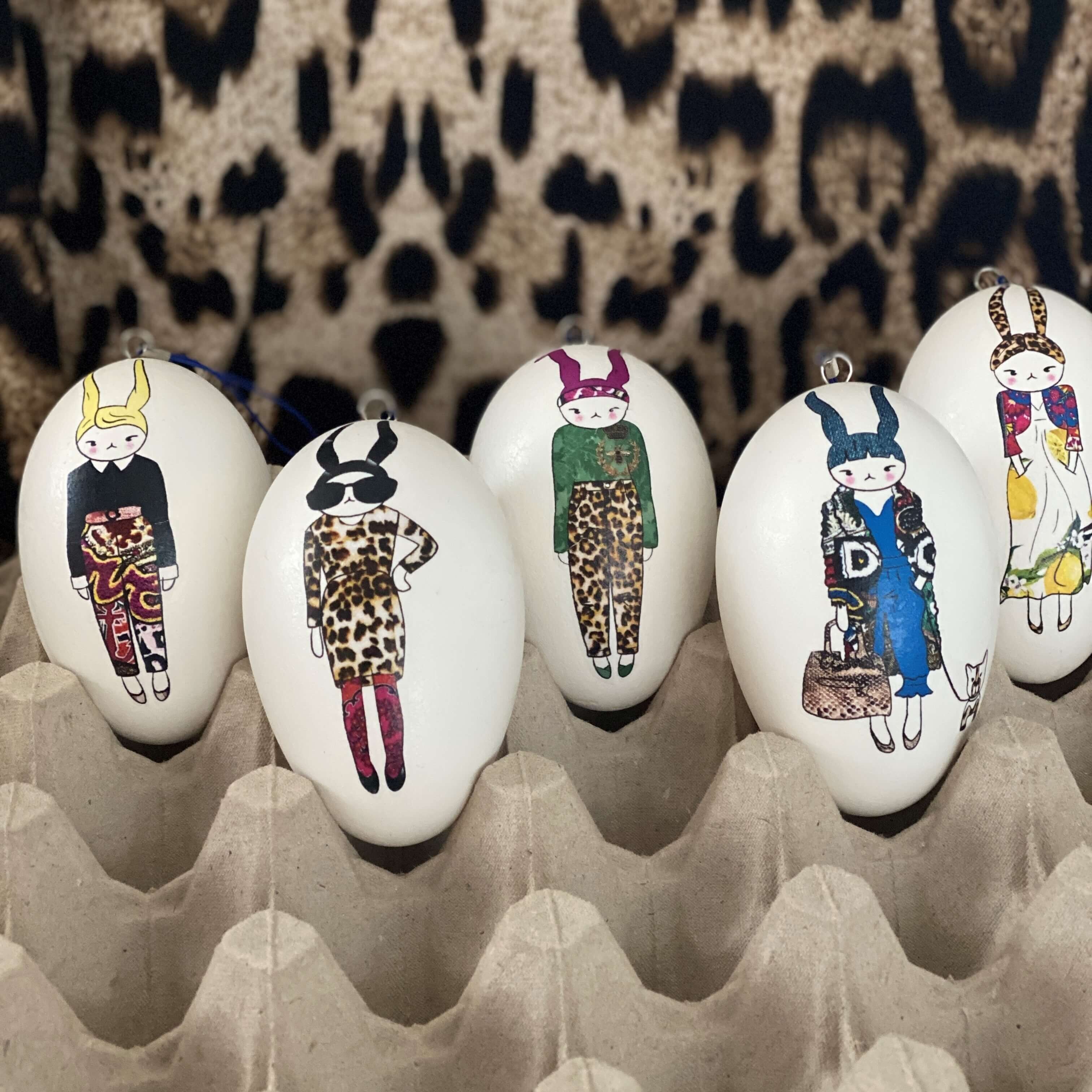 Uova d'oca: Dolc.uovo, Leo (Base) set da 5