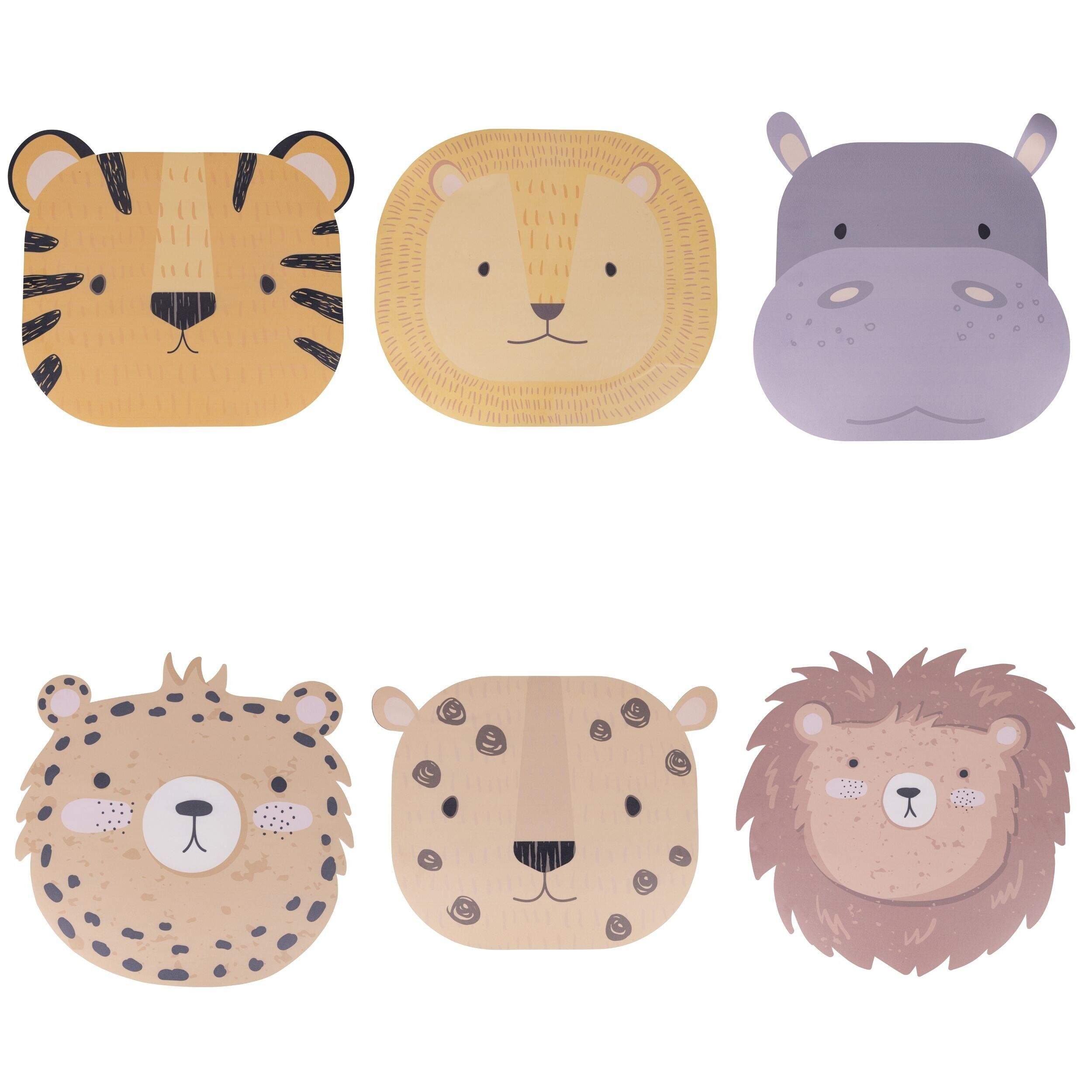 Set de table enfant animaux, Les Petites Safari