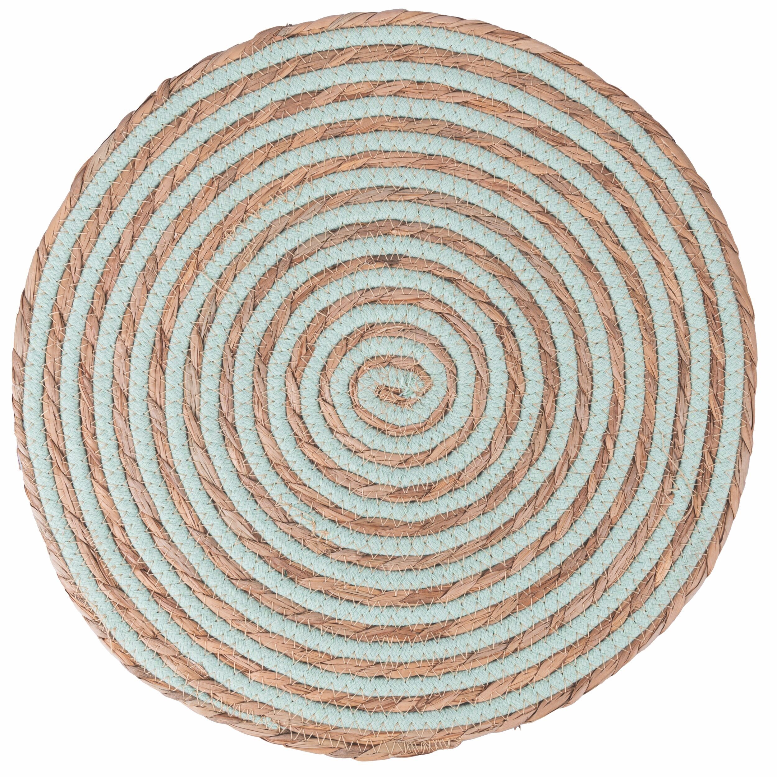 Set de table rond 38 cm avec décor spirale, Spirale
