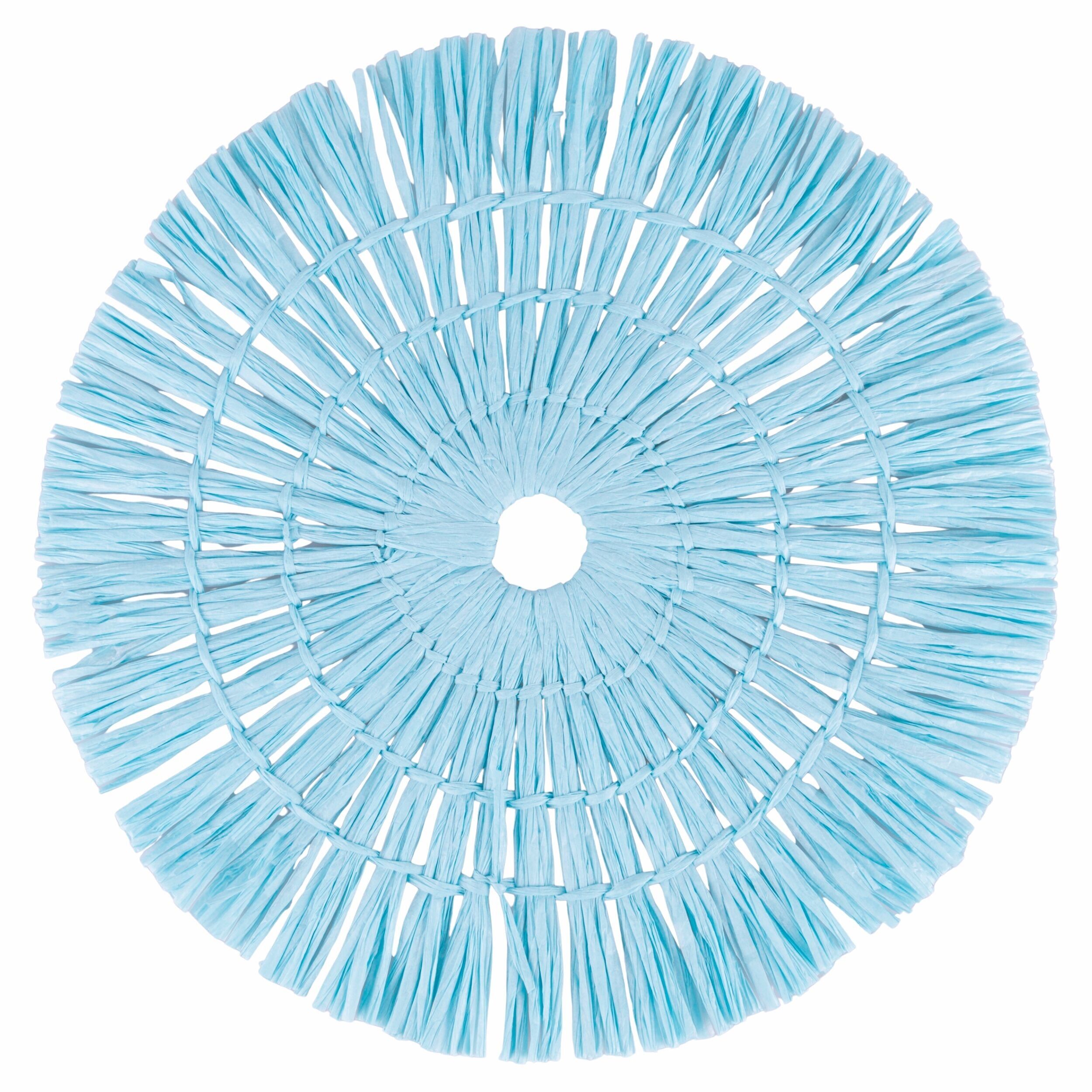 Set de table rond en papier tissé 38 cm, Pool Party