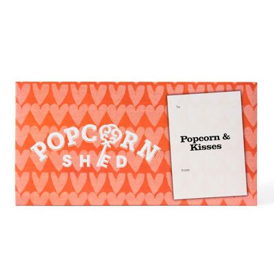 Popcorn & Baci Regalo Gourmet Popcorn Cassetta delle Lettere 220g