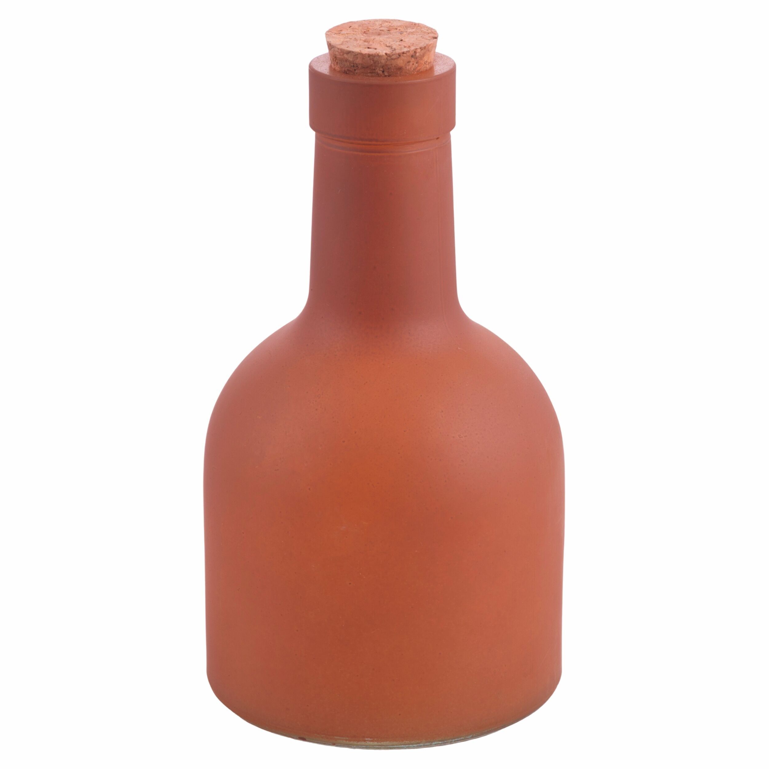 Oliera 400 ml in vetro, tappo in sughero, marrone chiaro, Dulce de Leche