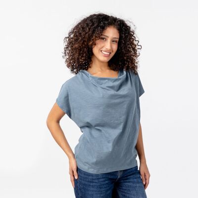 T-SHIRT EN COTON BIOLOGIQUE EGAO STORM PRODUIT DU COMMERCE ÉQUITABLE