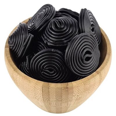 Organic Liquorice Rolls Candies in Bulk - 250g