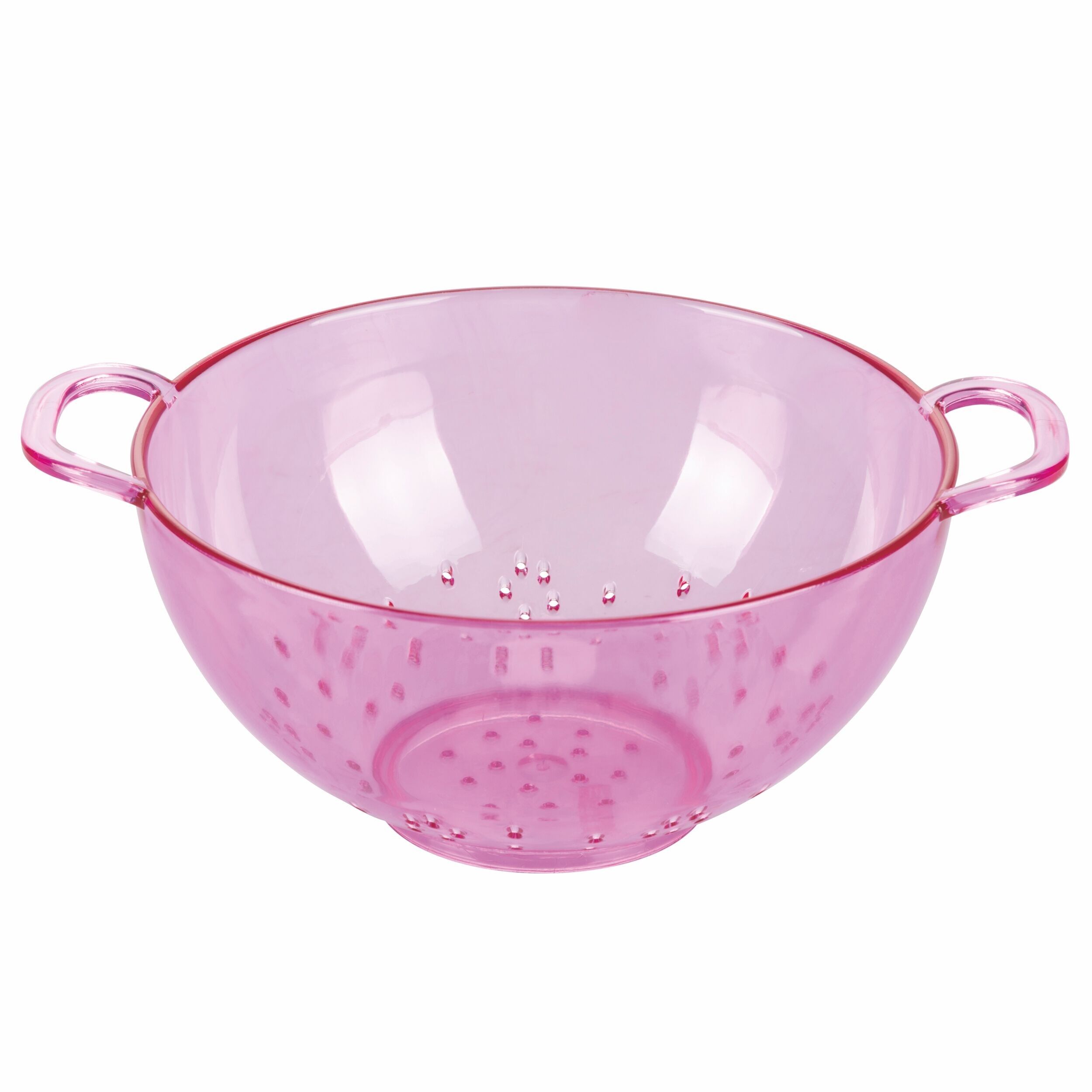 Pink colander, in SAN plastic, Fashion