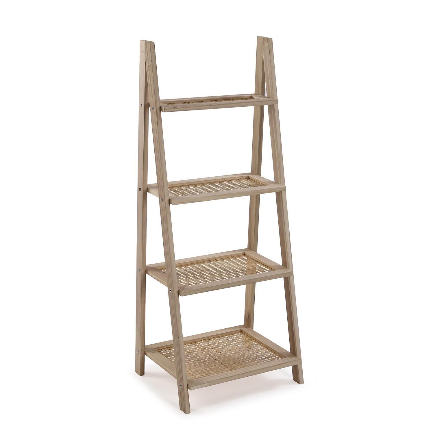 Scaffale in legno a 4 ripiani 21520092