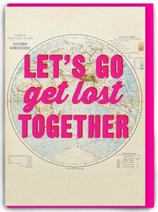 Vero biglietto d'auguri di Hackney Dave Bon Voyage - Perdiamoci