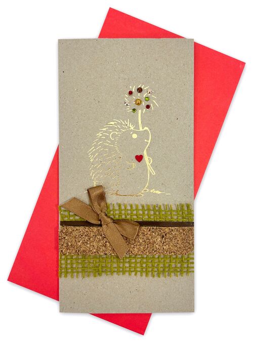 Handmade double folded card