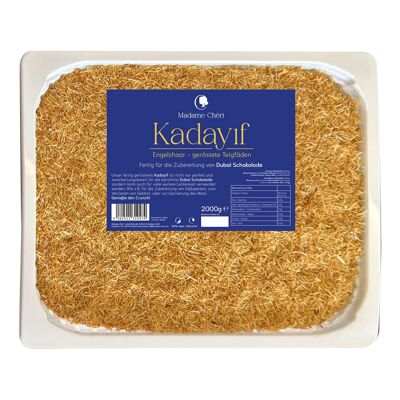 Kadayif - fils de pâte rôtis - cheveux d'ange 2 kg