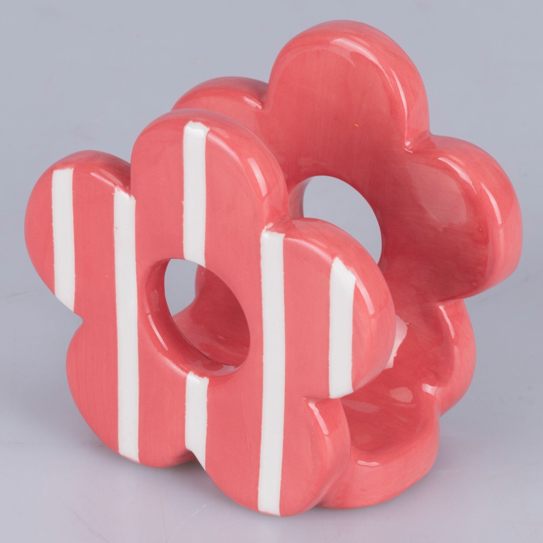 Fiore porta lettere in ceramica 8x5,3x7,8 cm, More Amor