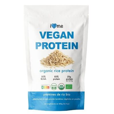 Proteína de arroz orgánica a granel