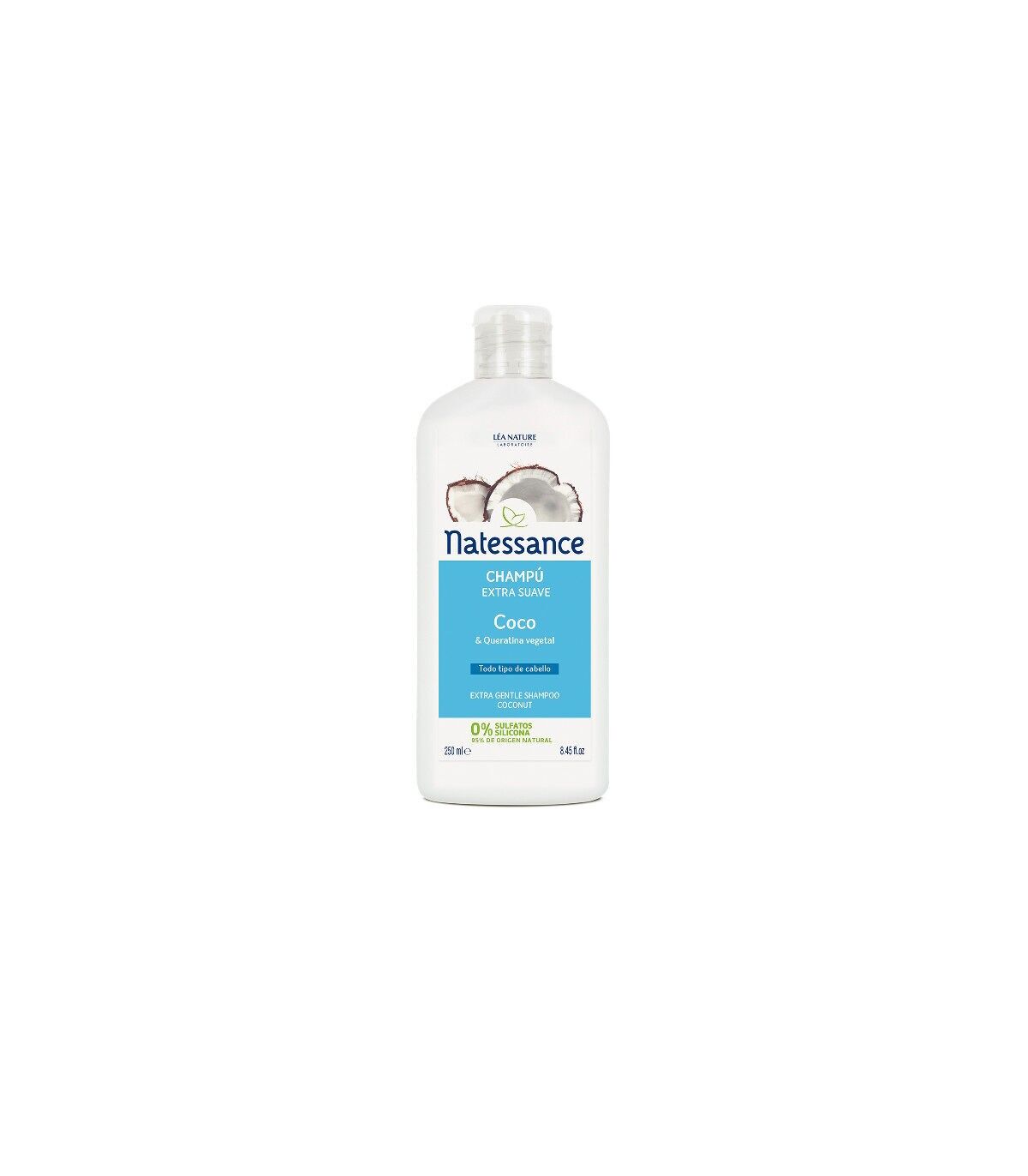 Natessance Shampoo Extra Delicato al Cocco 250 ml