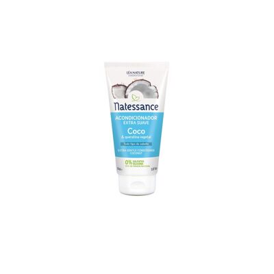 Après-shampoing extra doux à la noix de coco Natessance 150 ml