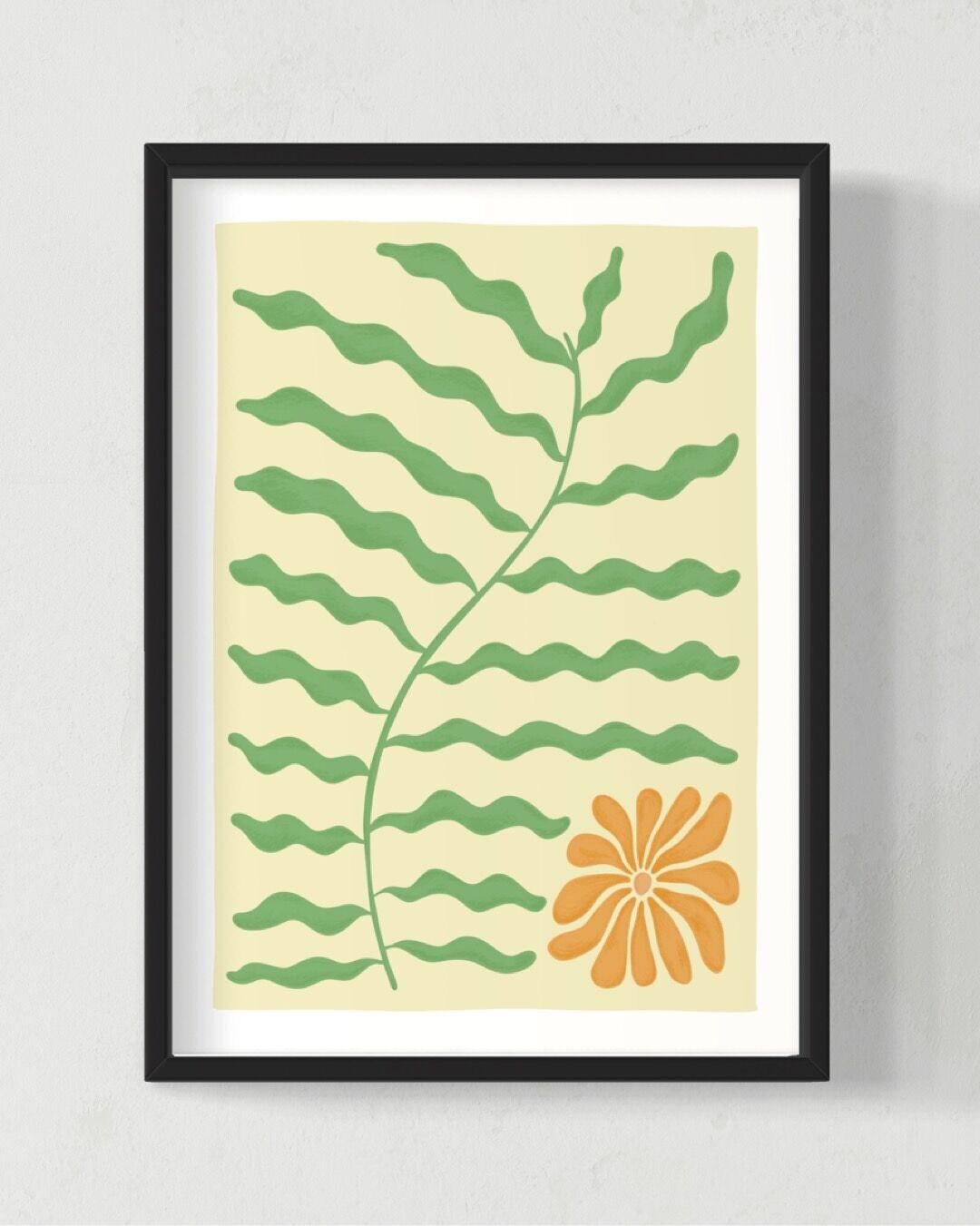 "Garden Symphony" Illustration Art Print Poster