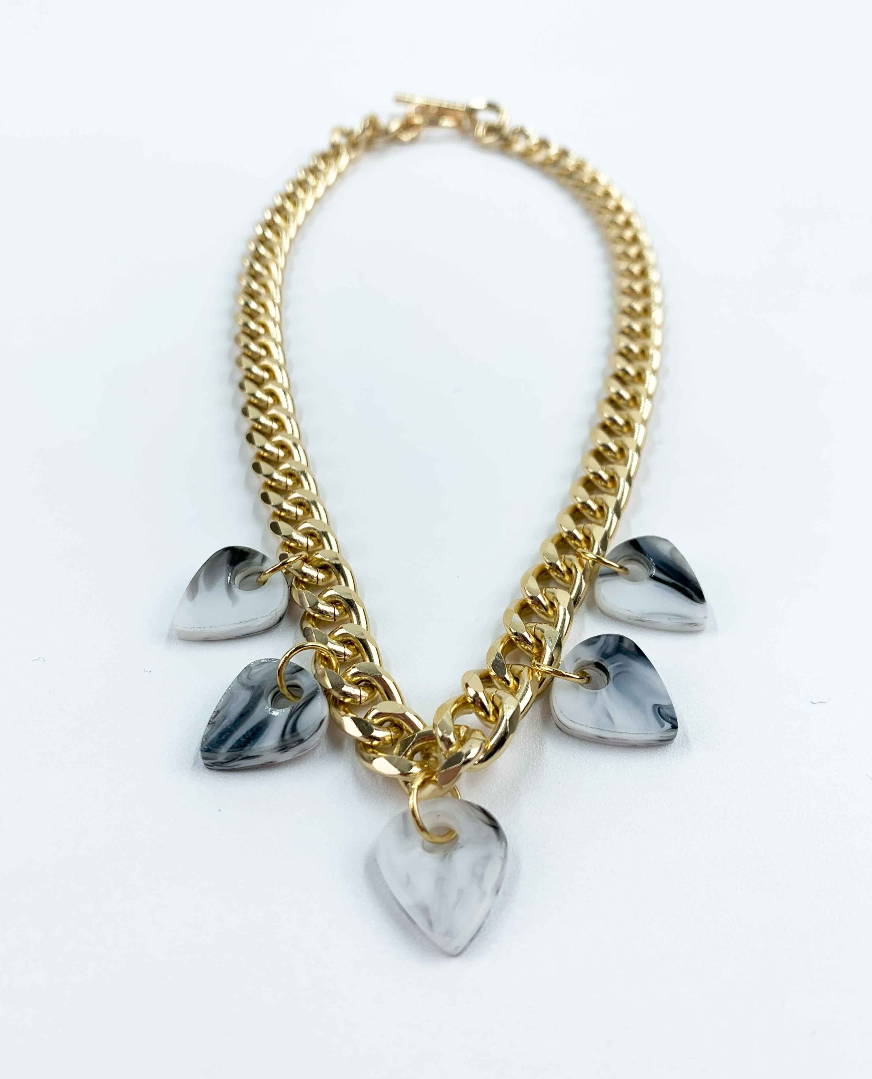 Fünfzackige Halskette