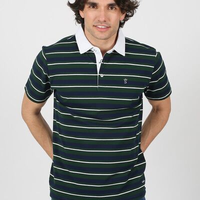 Polo vert marine