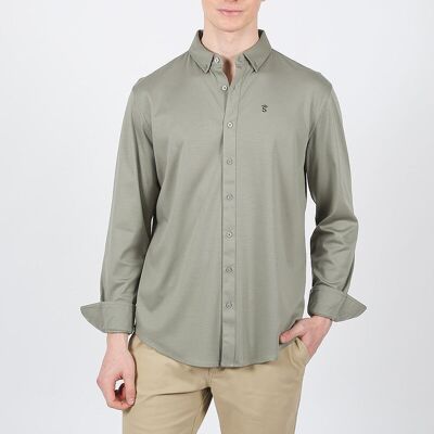 Chemise verte