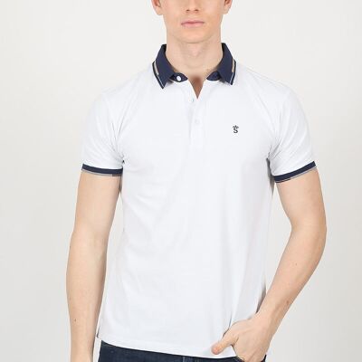 Poteau blanc