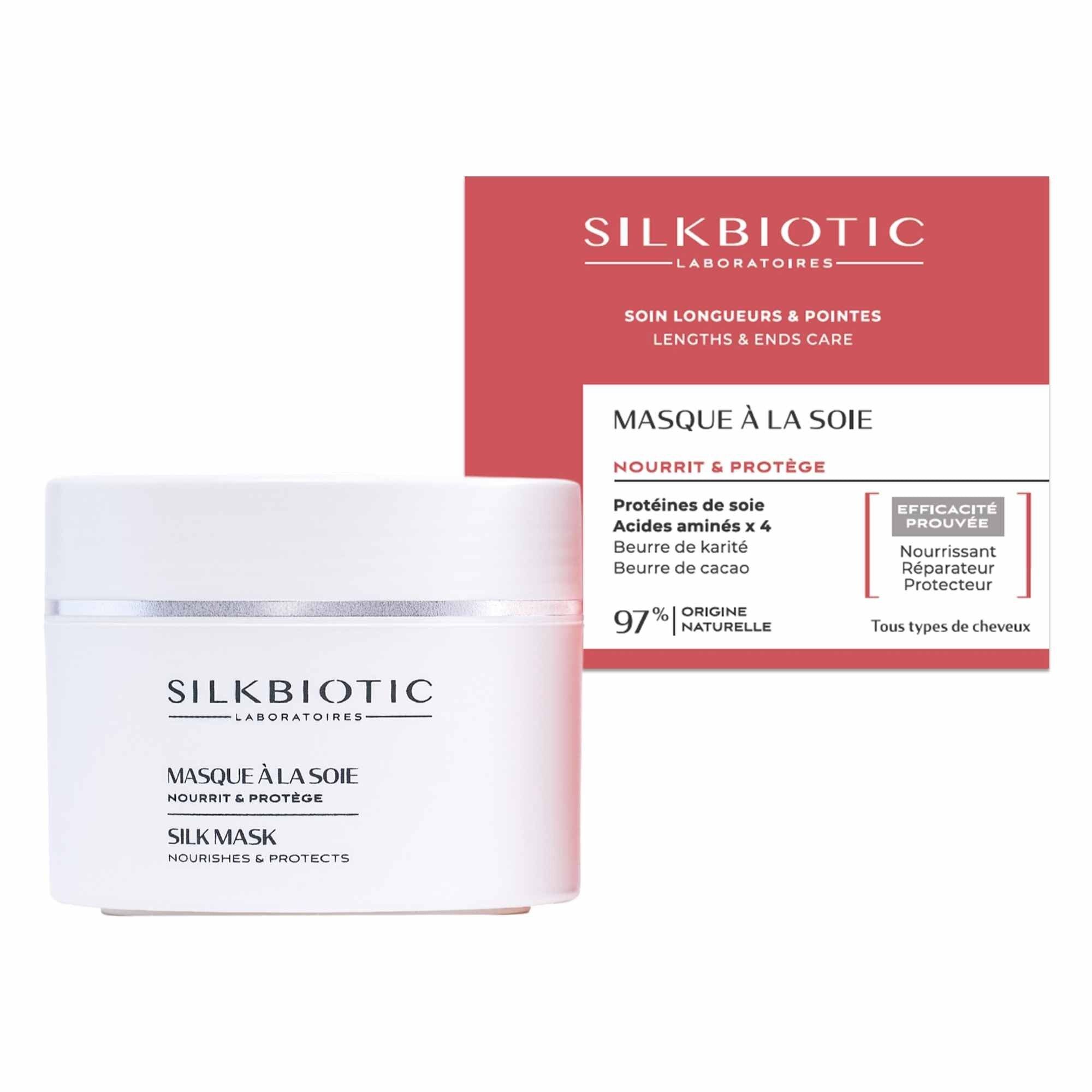 Mascarilla de Seda – Tratamiento para Largos y Puntas – 200 ml – SILKBIOTIC