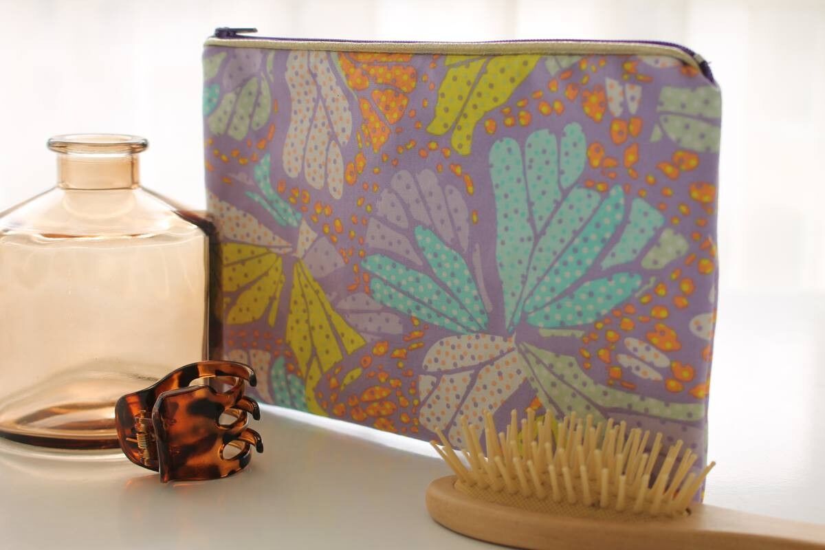 Borsa con cerniera Alna Tulip