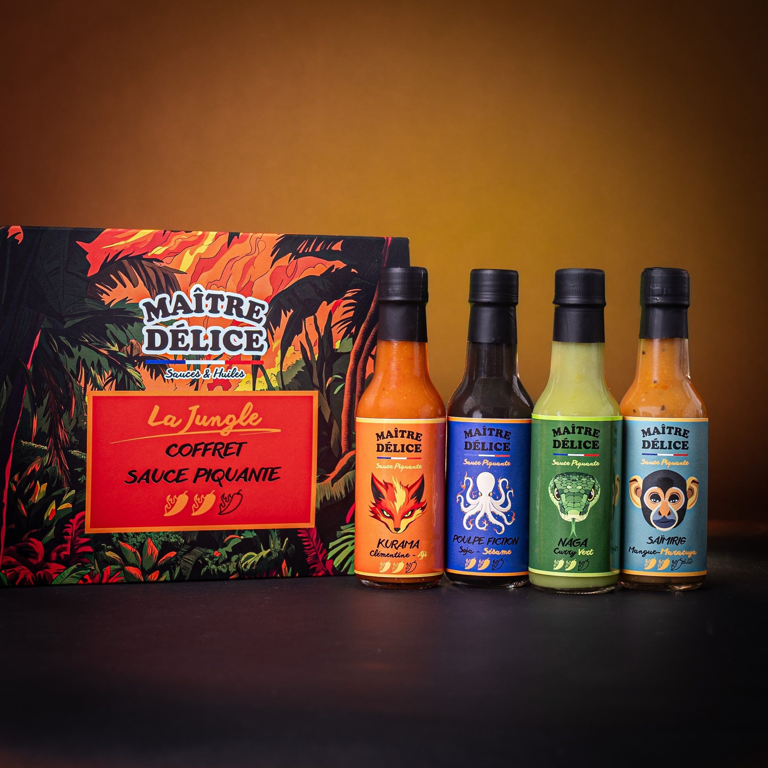 La Jungle - Coffret Sauce Piquante