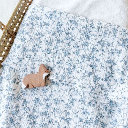 COUVERTURE LEGERE / MAXI LANGE Jouy bleu