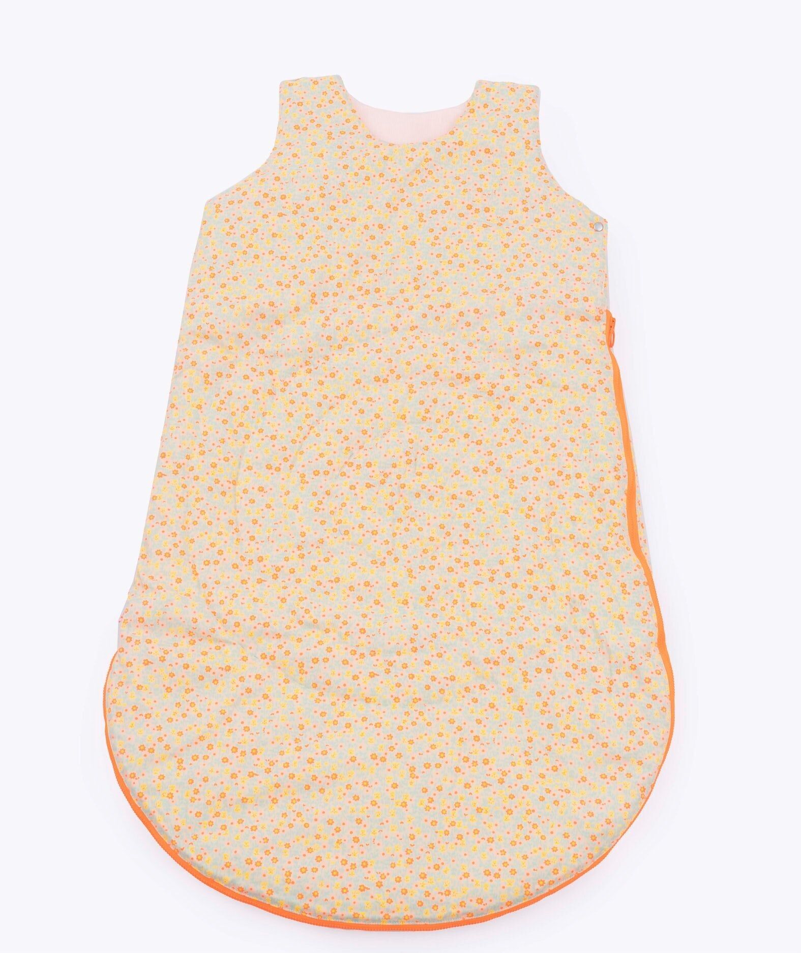 Flower Power weißer Schlafsack