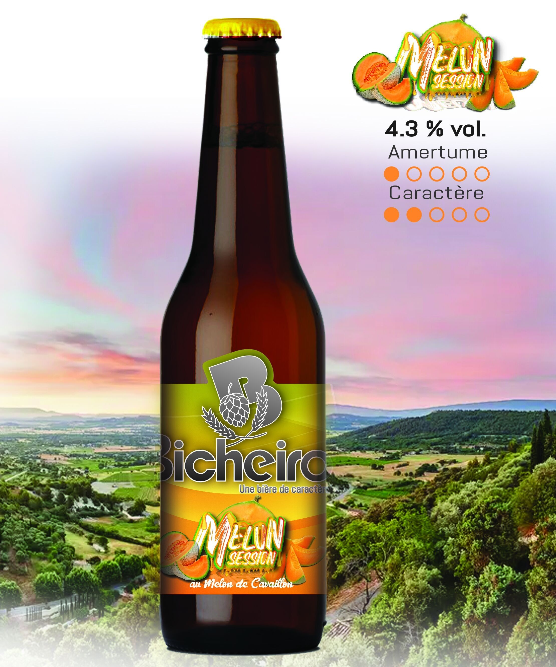 Craft Beer - La Melon Session 33cl 4,3% - Bicheiro