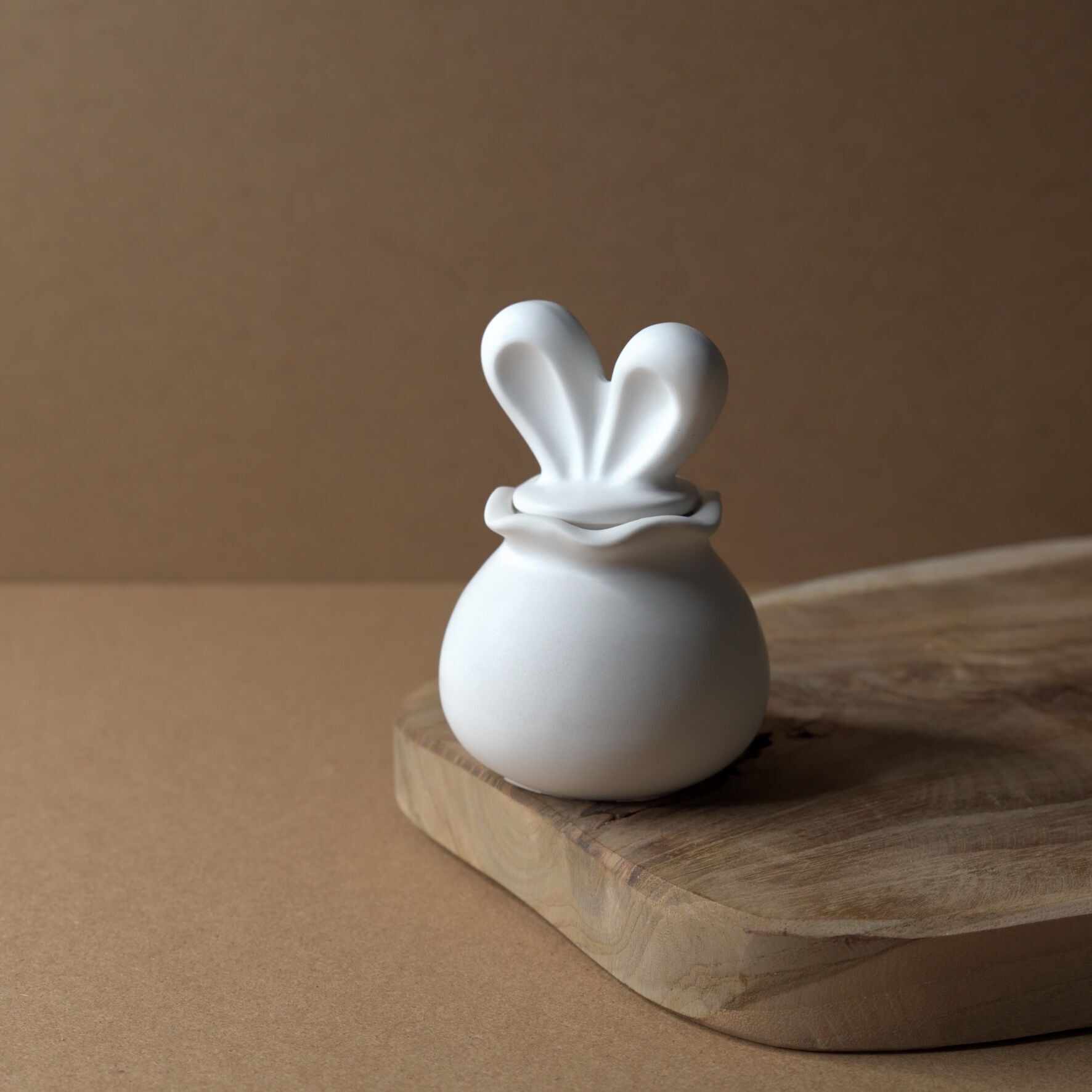 Maceta de conejo hecha a mano - Decoración del hogar - Decoración de Pascua