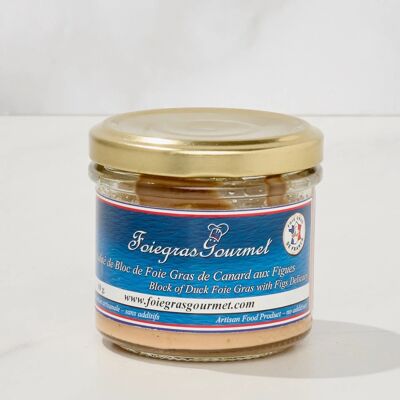 Spécialité de Bloc de Foie Gras de Canard aux Figues 80 g