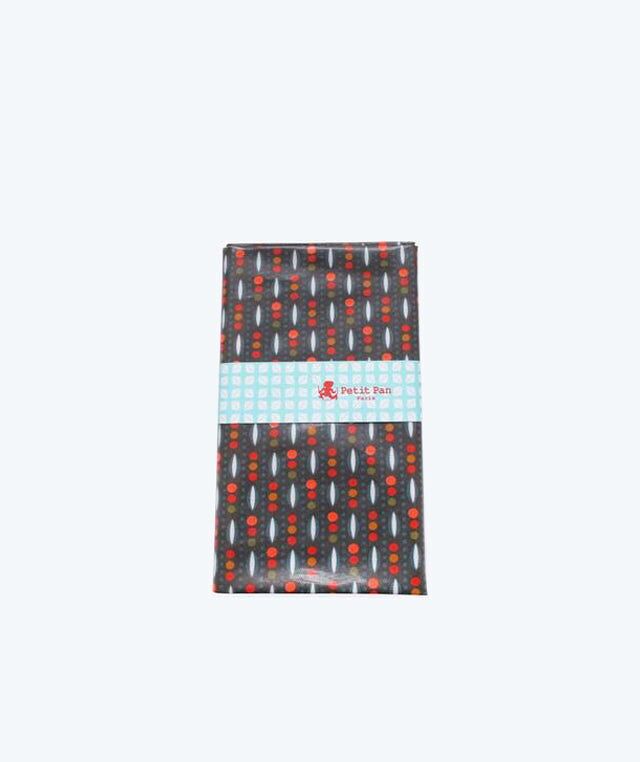 Plantain aschgrauer Wachstuch-Coupon