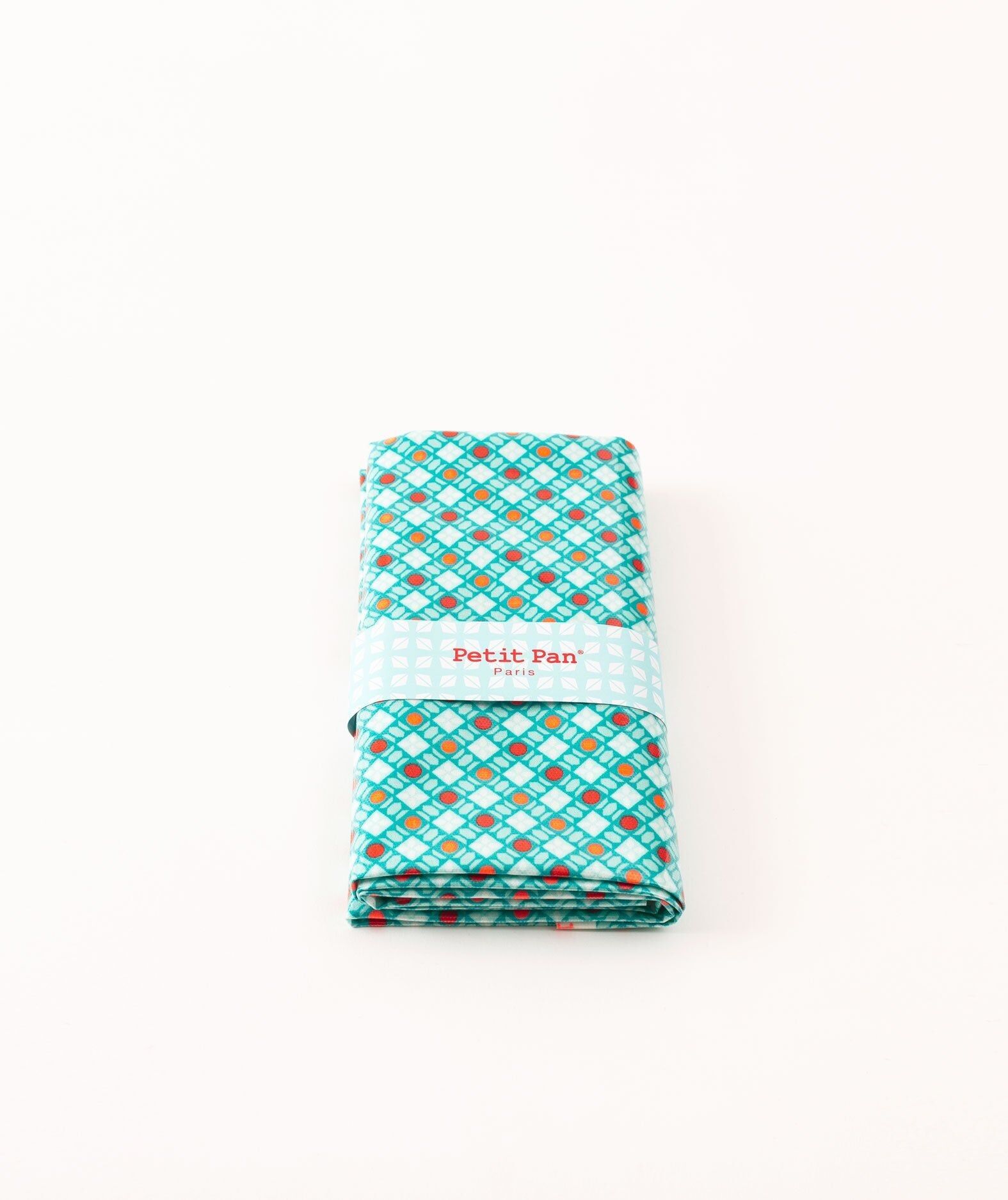 Callune turquoise blue oilcloth coupon