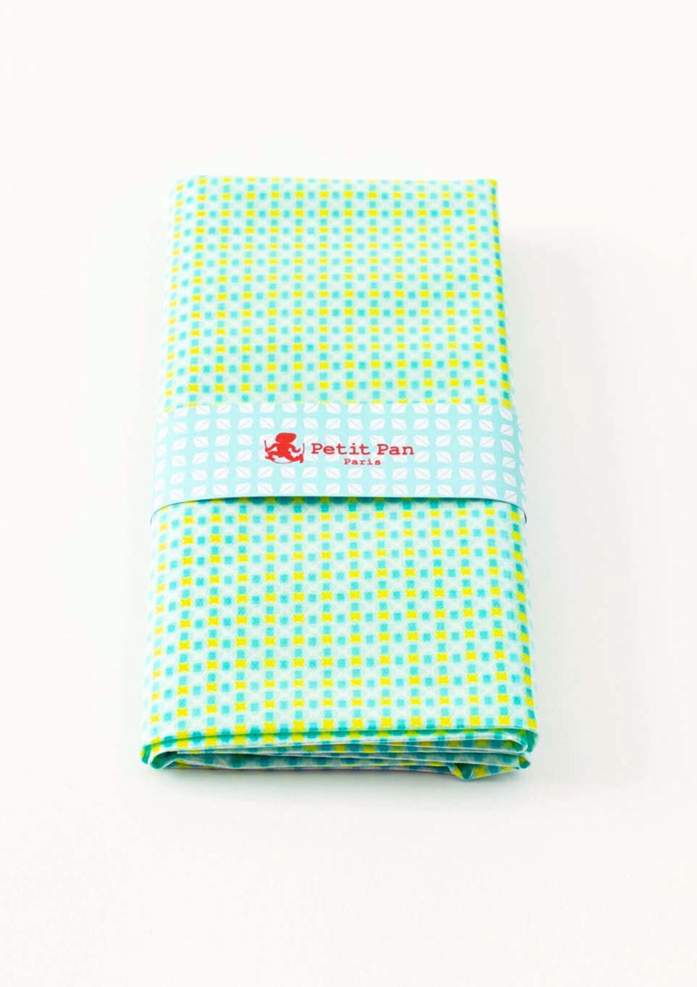 Ingo beschichteter Baumwollcoupon, kristallblau