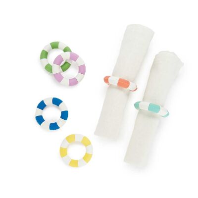 Porte-serviettes, flotteurs x 6