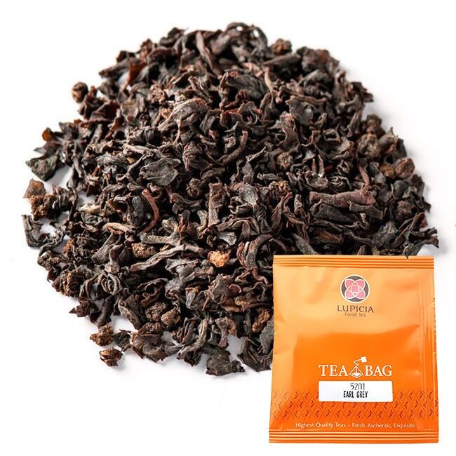EARL GREY - Scatola da 60 bustine di tè - Tè nero al bergamotto
