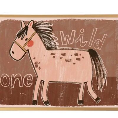 POSTER CAVALLO 50X70CM