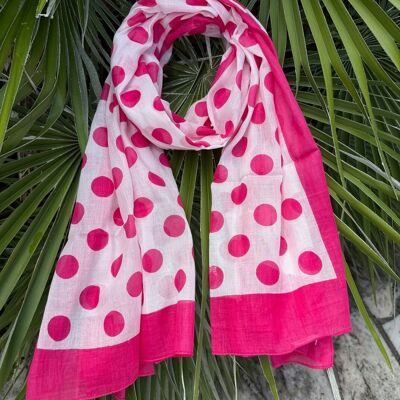 Sciarpa pareo 100% cotone indiano