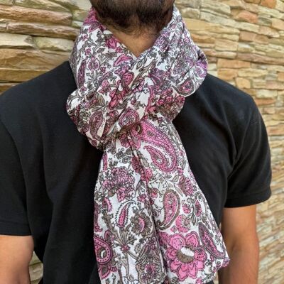Sciarpa pareo 100% cotone indiano