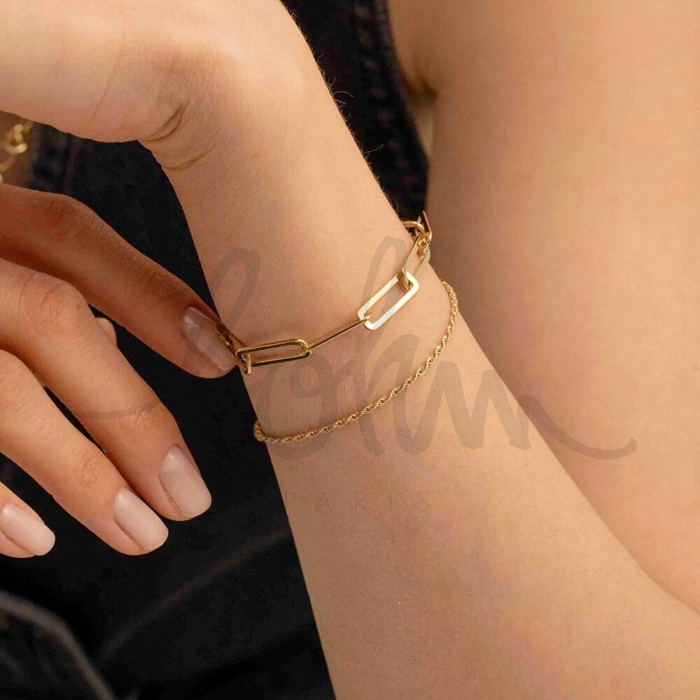 Callis Armband – feiner gedrehter Mascheneffekt