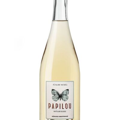 Papilou 2023 75cl organic natural sparkling white wine