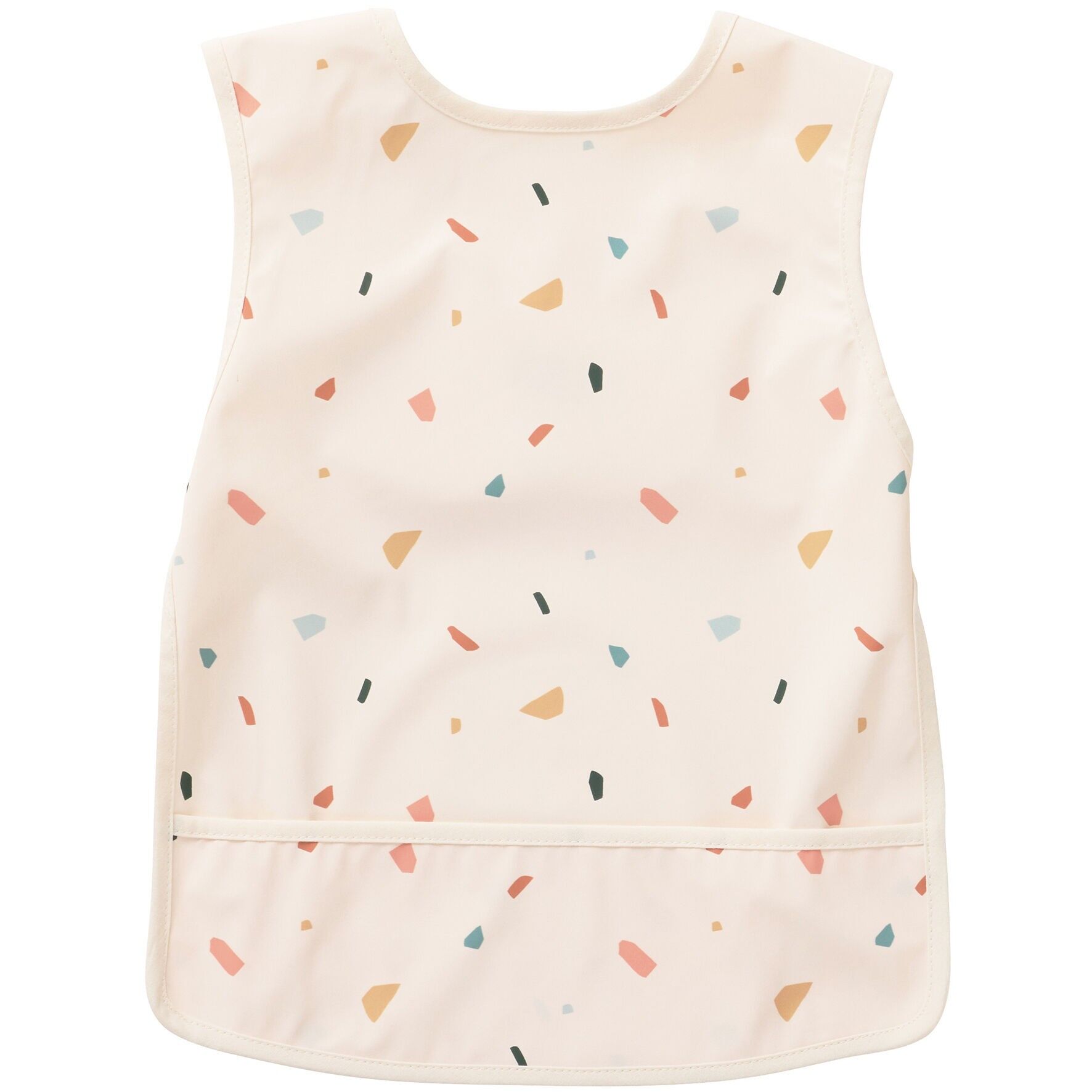 Bavaglino completo in morbido tessuto terrazzo impermeabile (6-24 mesi)