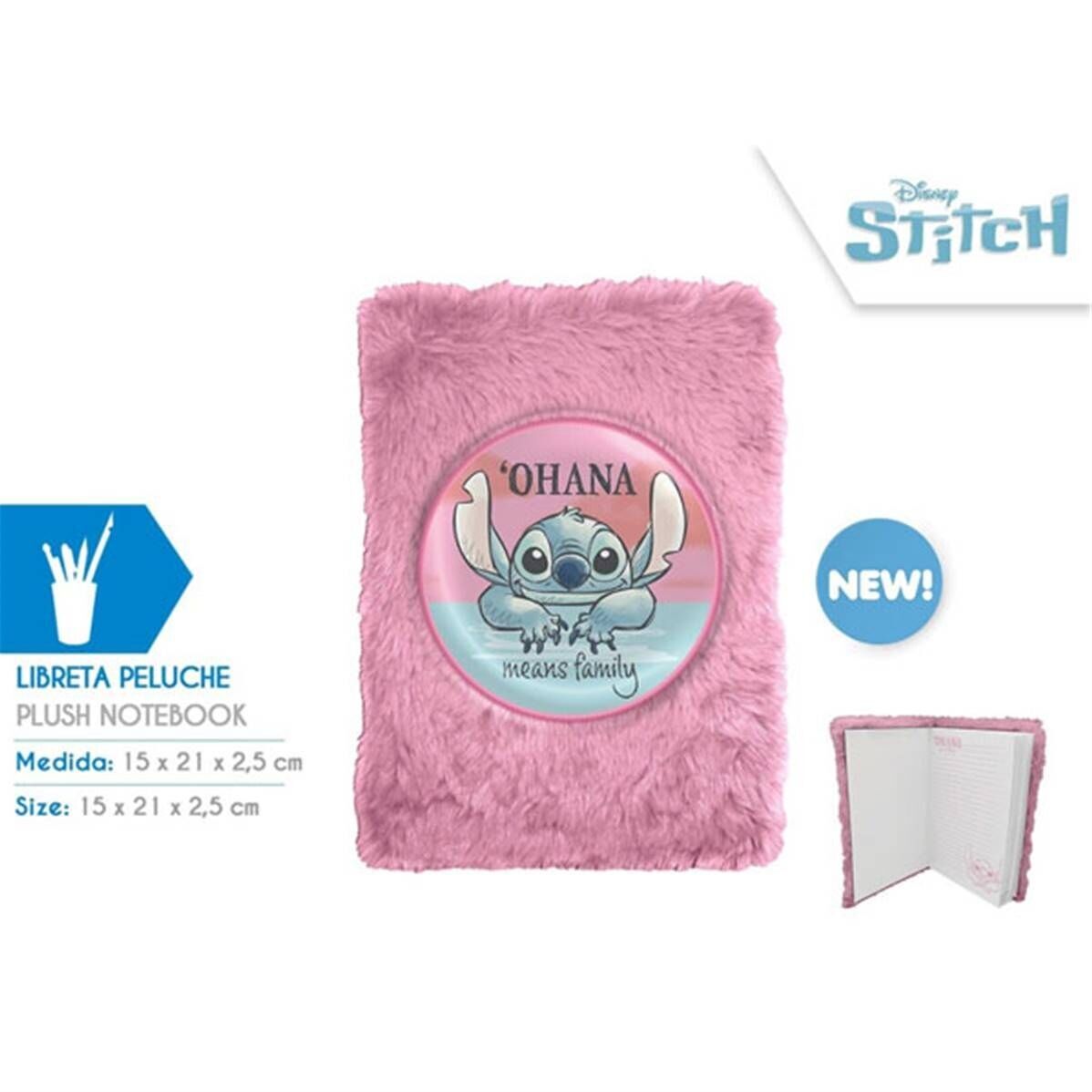Quaderno segreto di Stitch Peluche