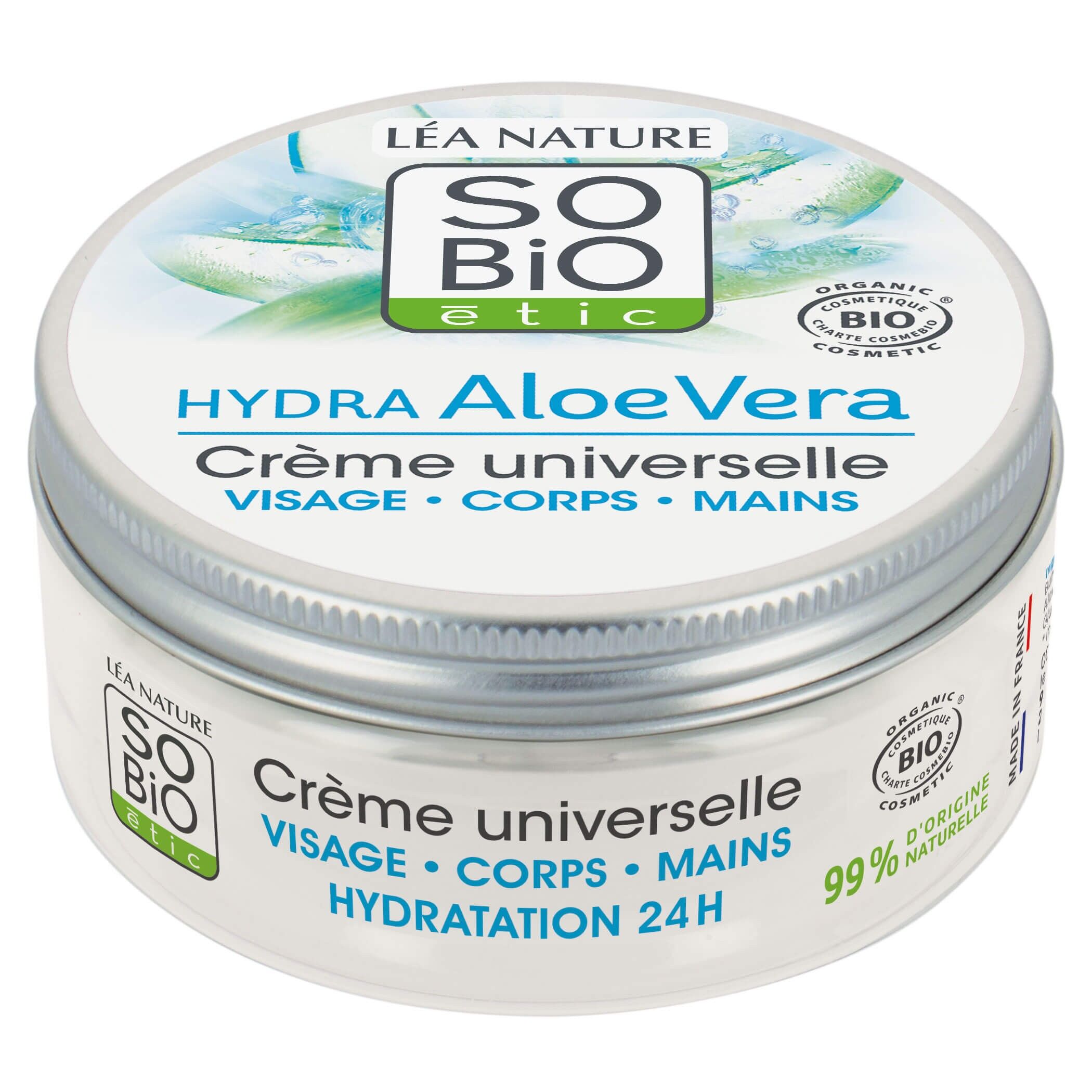 Universal cream, face, body & hands, Hydra Aloe Vera